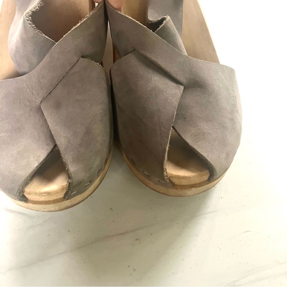 Sandgrens Swedish Morocco crossed clog sandals Stone, size 41 10‎ - Picture 5 of 8